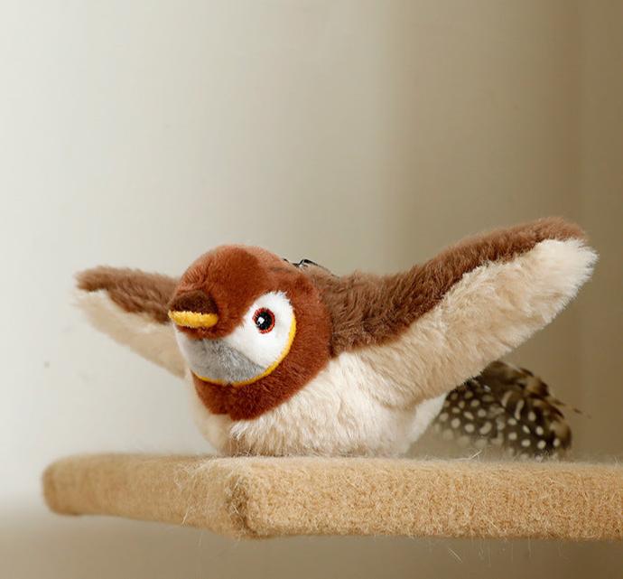 Pájaro "Real": Juguete Interactivo con Sonido y Movimiento