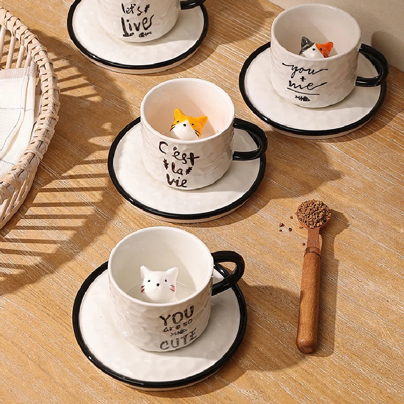 Set Gatito Desayuno