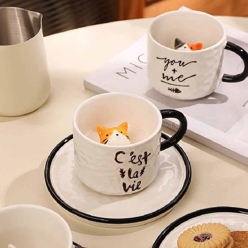 Set Gatito Desayuno